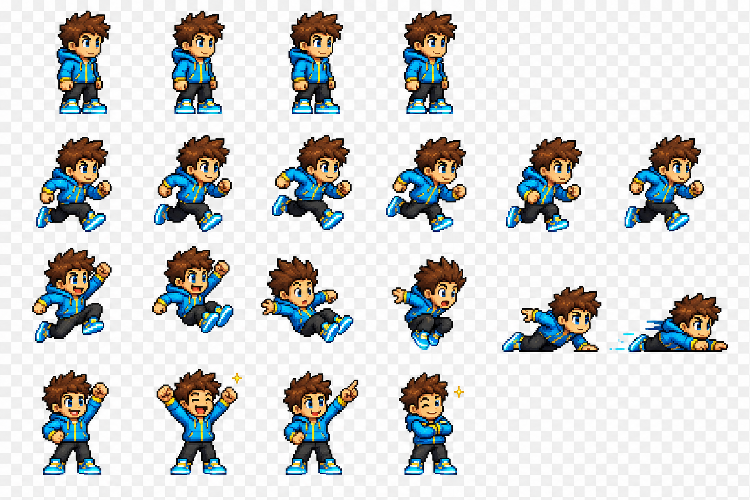 Patrick sprite sheet reference